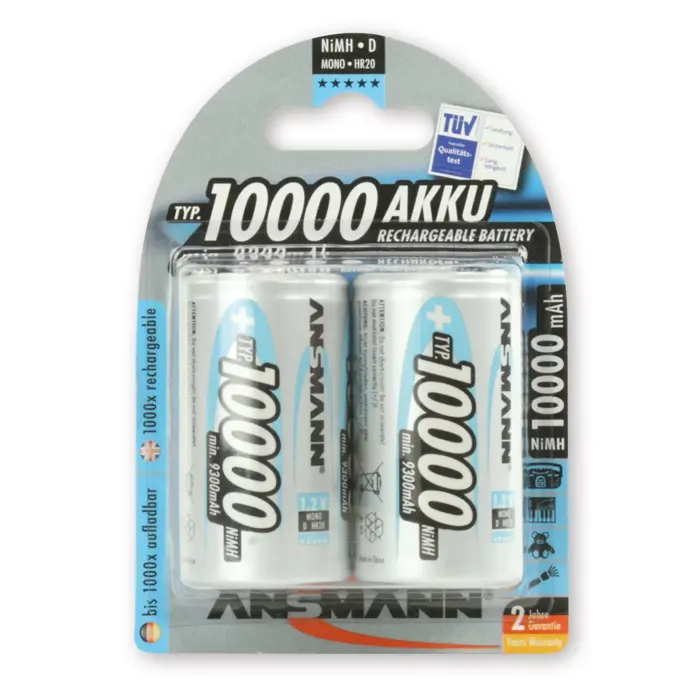 Ansmann 2xD NM 1.2V/10000mAh