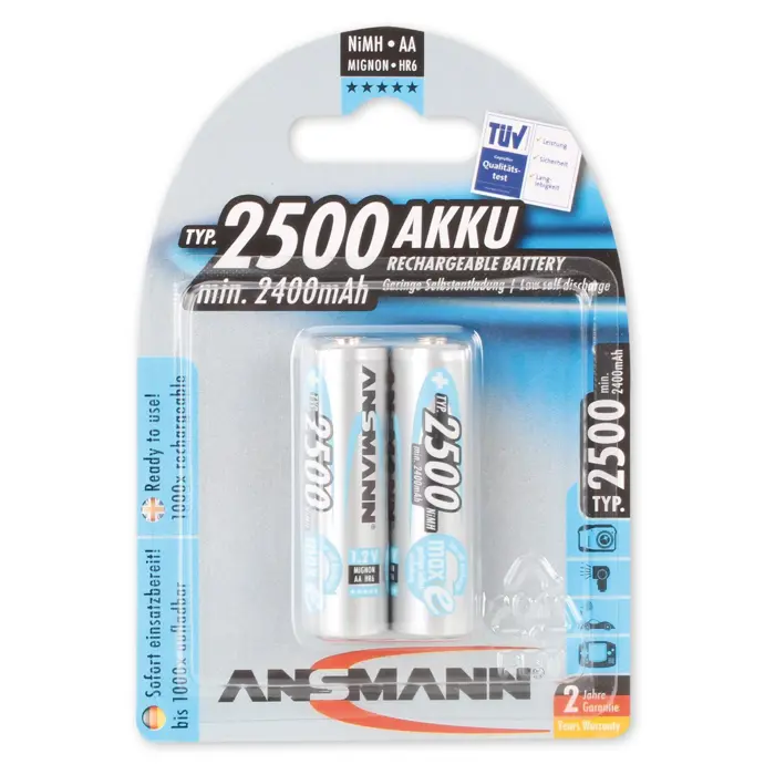 Ansmann maxE 2xAA NM 1.2V/ 2500mAh