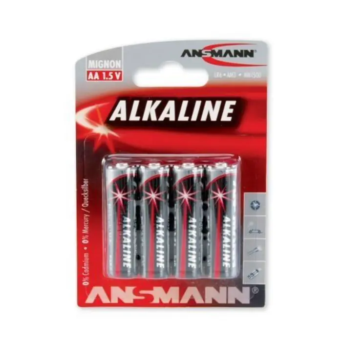 Ansmann Mignon Red 4xAA Blister
