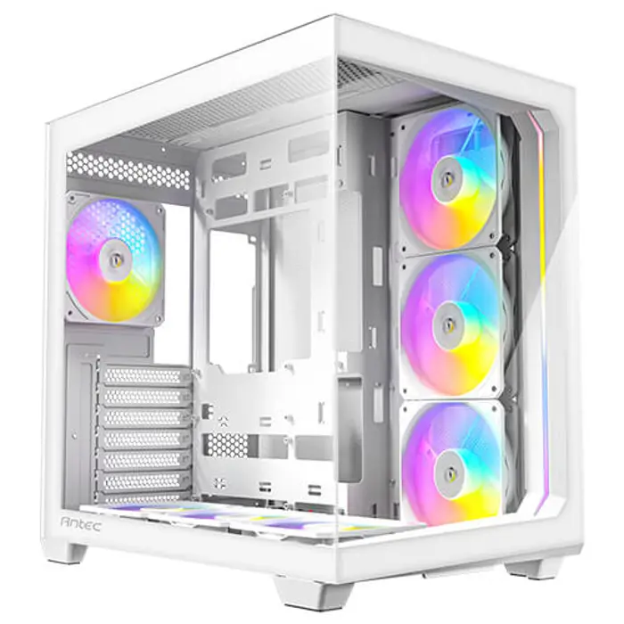 Antec C5 ARGB Midi-Tower, Tempered Glass  - weiß-0-761345-10034-2