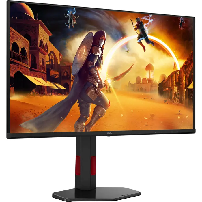 AOC AGON Q27G4SDR QD-OLED (67.3 cm (26.5 inches), black, QHD, HDMI, DP, USB hub, 360Hz panel)