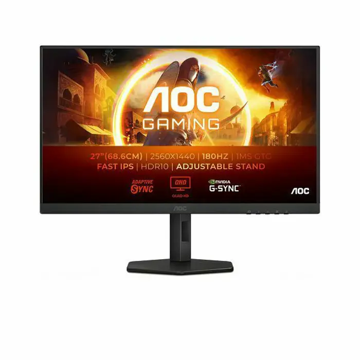 AOC Gaming Q27G4XF, 27 Zoll Gaming Monitor, 180Hz, QHD, Fast-IPS, Adaptive Sync-Q27G4XF