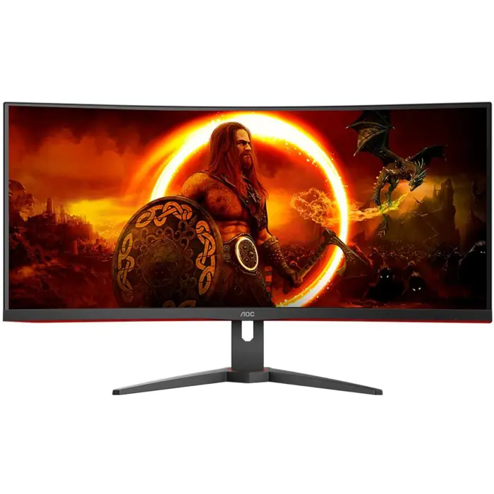 AOC LED 34", CU34G2XE, HDMIx2, DP, 144Hz, 1ms