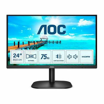 AOC LED-Display 24B2XDAM - 60 cm (24") - 1920 x 1080 Full HD - 24B2XDAM