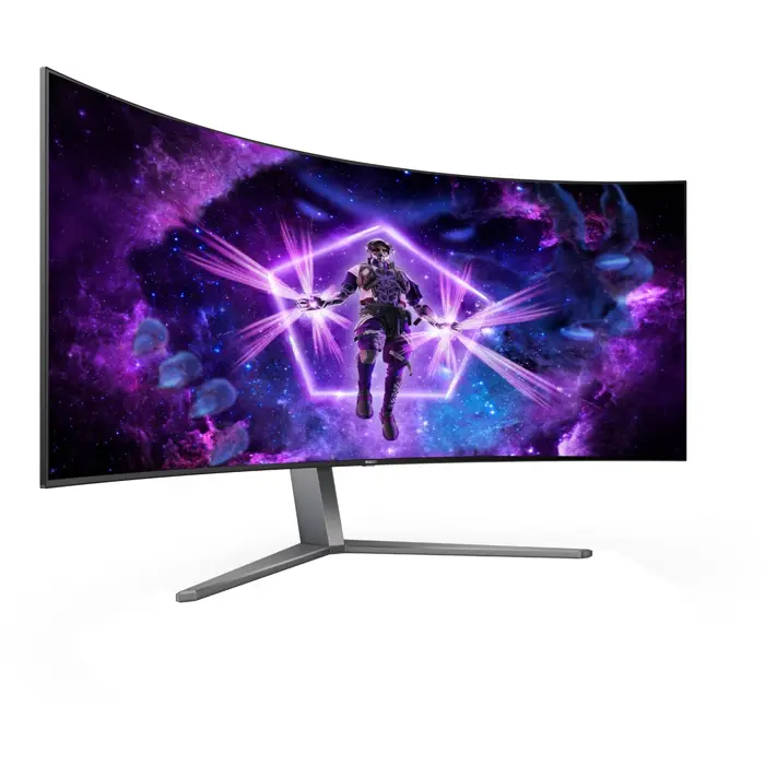 AOC OLED AGON PRO AG456UCZD - 44.5 - black, WQHD, OLED, curved, G-Sync compatible, Adaptive-Sync, 240Hz panel