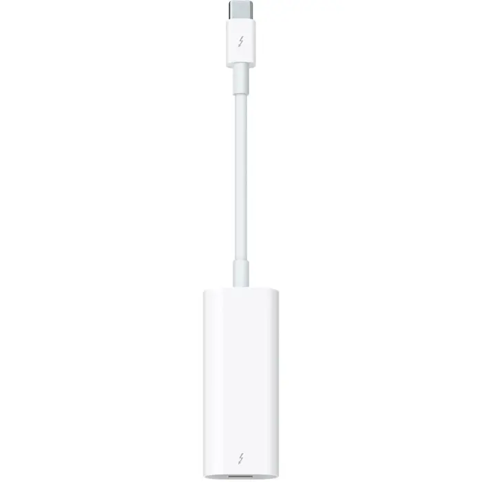 Apple Adapter Thunderbolt 3 (USB-C) > Thunderbolt 2 (white)