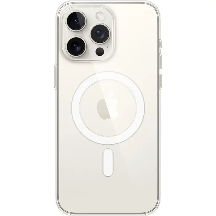 Apple Clear Case with MagSafe, mobile phone case (transparent, iPhone 15 Pro Max)