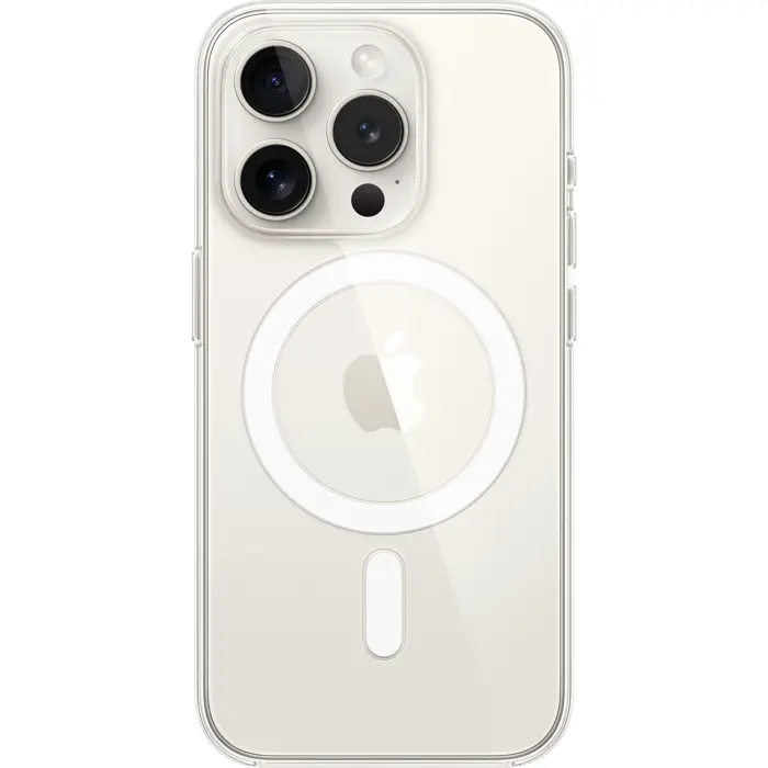 Apple Clear Case with MagSafe, mobile phone case (transparent, iPhone 15 Pro)