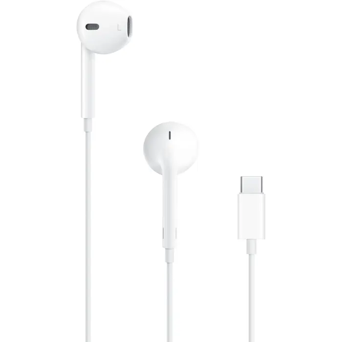Apple EarPods, headset (white, USB-C)