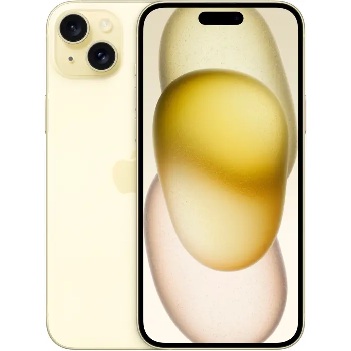 Apple iPhone 15 Plus - 6.7 - 256GB, Mobile Phone (Yellow, iOS)