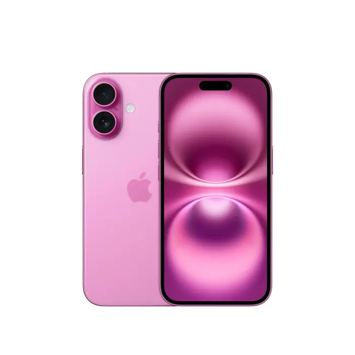 Apple iPhone 16 15.5 cm (6.1") Dual SIM iOS 18 5G USB Type-C 256 GB Pink