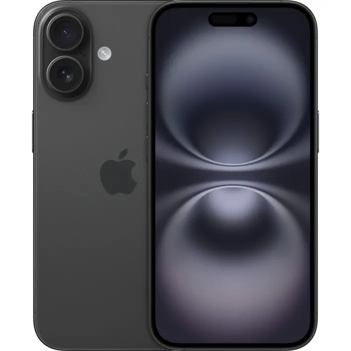 Apple iPhone 16 - 6.1 - 256GB, mobile phone (black, iOS, NON DEP)