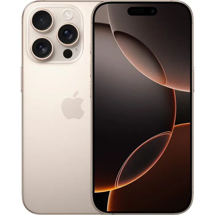 Apple iPhone 16 Pro - 6.3 - 256GB, Mobile Phone (Titan Desert Sand, iOS, NON DEP)