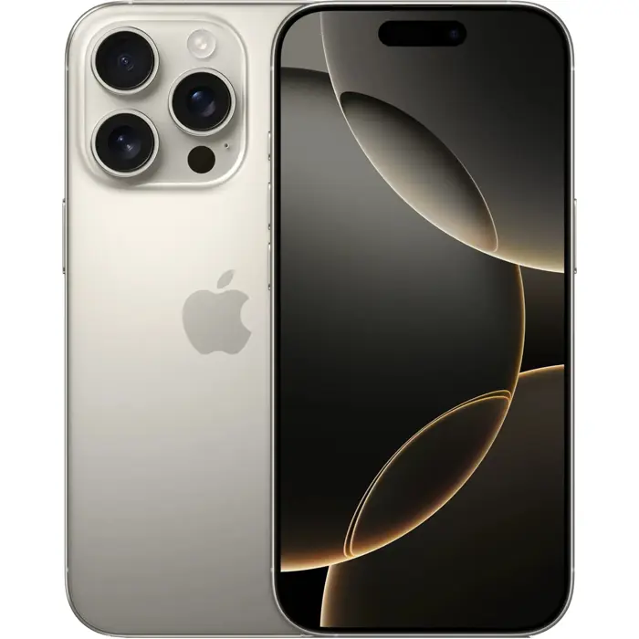 Apple iPhone 16 Pro - 6.3 - 256GB (Titan Nature, iOS, NON DEP)