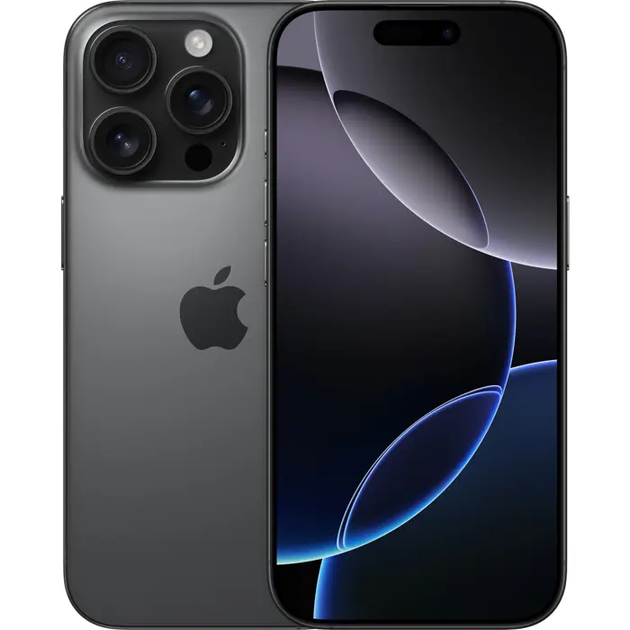 Apple iPhone 16 Pro - 6.3 - 512GB, mobile phone (Titanium Black, iOS, NON DEP)