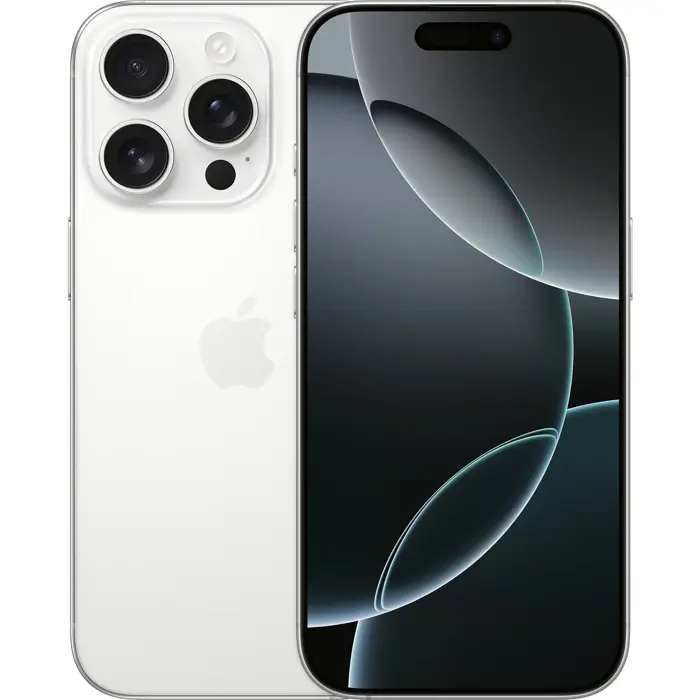 Apple iPhone 16 Pro - 6.3 - 512GB, Mobile Phone (Titanium White, iOS)