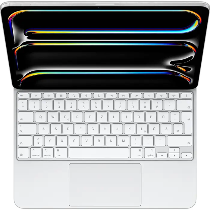 Apple Magic Keyboard for 13" iPad Pro (M5/M4) (white, DE layout, scissor mechanism)