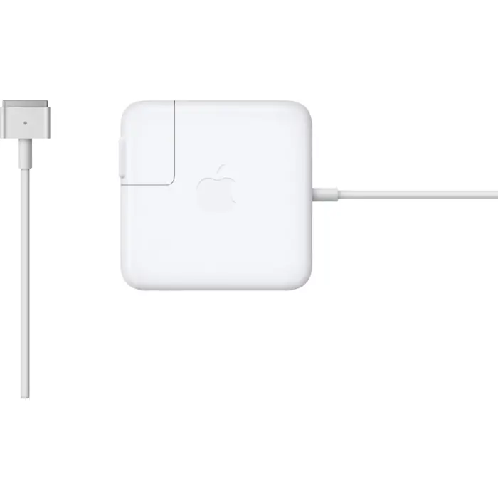 Apple MagSafe 2 Power Adapter, 85 Watt, Charger (white)