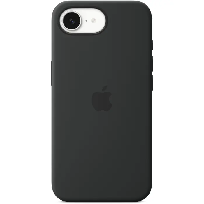 Apple silicone case (black, iPhone 16e)
