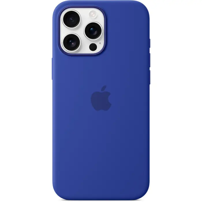 Apple Silicone Case with MagSafe (blue, iPhone 16 Pro Max)