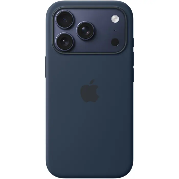 Apple Silicone Case with MagSafe, dark blue, iPhone 17 Pro