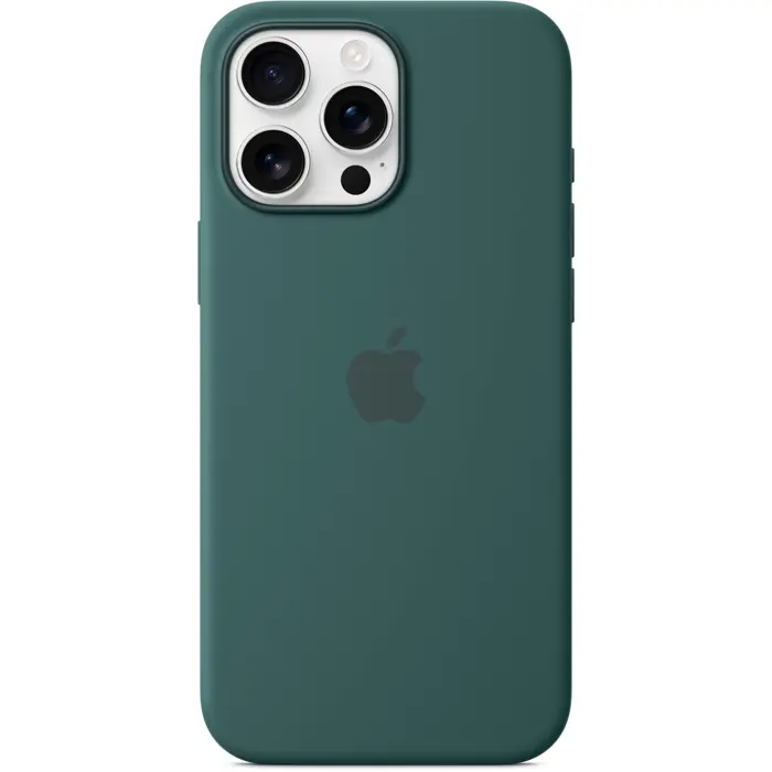 Apple Silicone Case with MagSafe (dark green, iPhone 16 Pro Max)