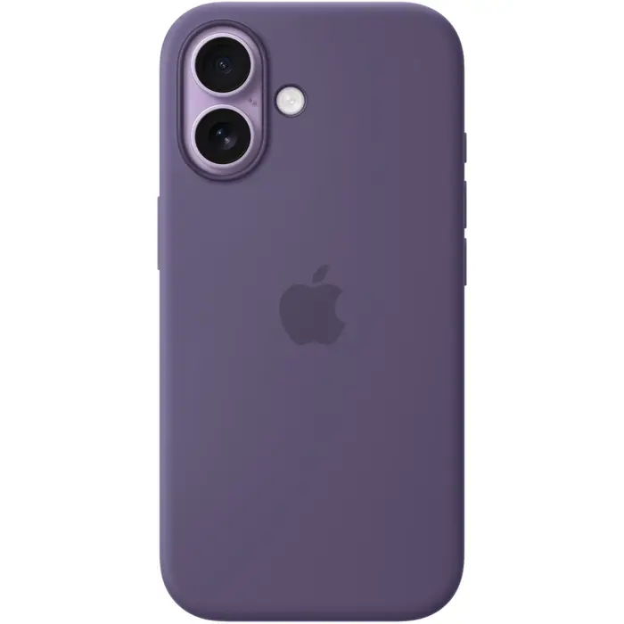 Apple Silicone Case with MagSafe, purple, iPhone 17
