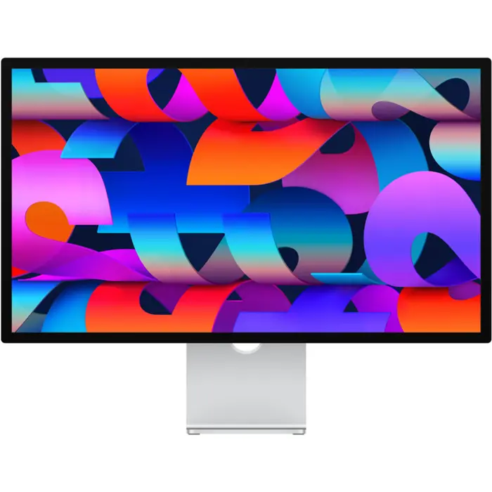 Apple Studio Display - 27 - silver, tilt-adjustable stand, nano-textured glass, 5K Retina, webcam
