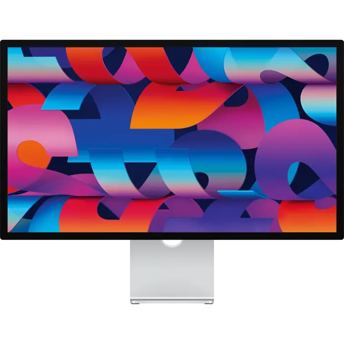 Apple Studio Display (68.29 cm (27 inch), silver, VESA mount adapter, standard glass, 5K Retina, webcam)