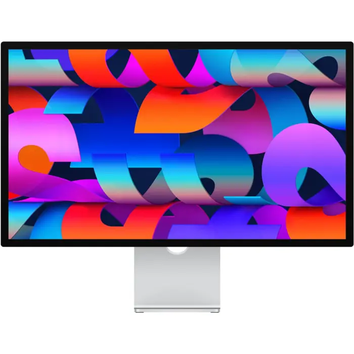 Apple Studio Display, LED monitor - 27 - silver, tilt and height adjustable stand, nano-textured glass, 5K Retina, webcam