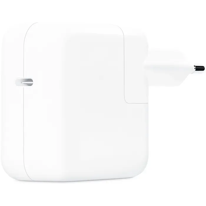 Apple USB-C Power Adapter MW2G3ZM, 30 Watt, charger (white, 1x USB-C, without cable)