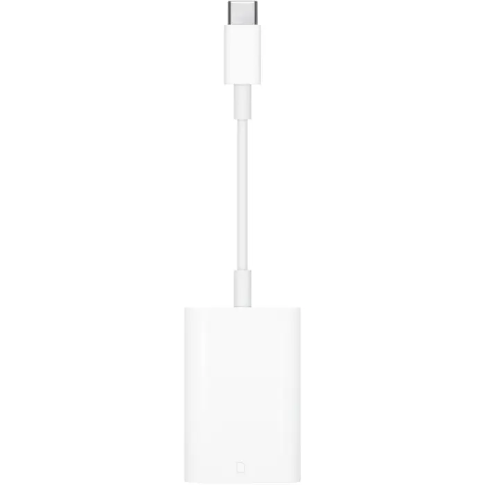 Apple USB-C to SD Card Reader, Card Reader (white)