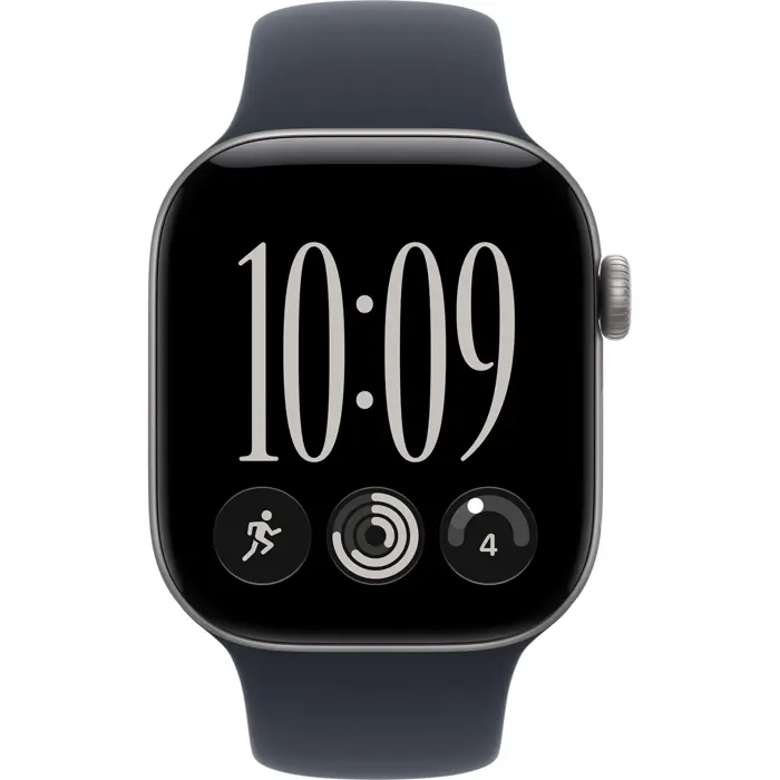 Apple Watch S12 Alu 42mm Space Gray Sport Arm. Navy S/M