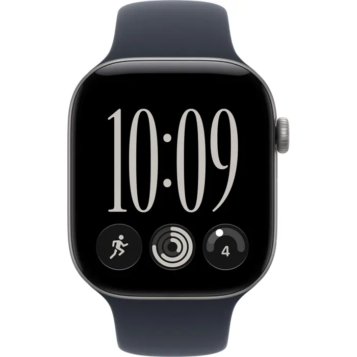 Apple Watch S12 Alu 46mm Space Gray Sport Arm. Navy M/L