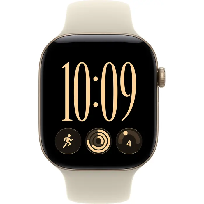 Apple Watch S12 Alu Cell 42mm Gold Sport Arm. sand S/M