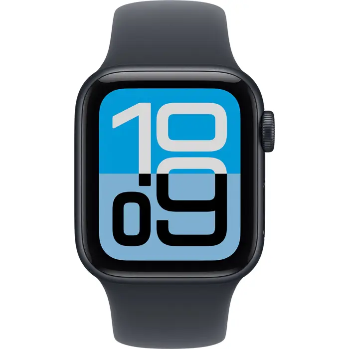 Apple Watch SE 3, Smartwatch black, aluminum, 40 mm, Midnight Sport Band M/L, Cellular