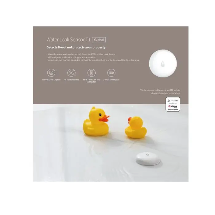 AQARA water leak sensor T1 (WL-S02D)
