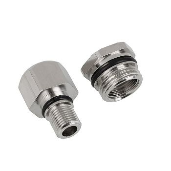 Aqua računalni adapter set ravni Eheim 1046 na G1/4 inča IG - srebrni 41078