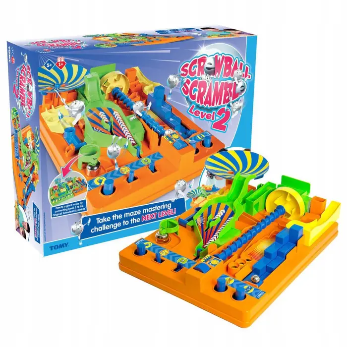 Arcade game TOMY SCREWBALL SCRAMBLE LEVEL 2 Obstacle course 2 (T73109 /4)