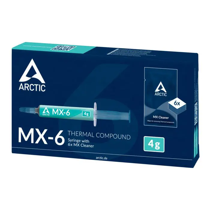 ARCTIC cleaning cloths MX Cleaner + MX-6 4g thermal paste