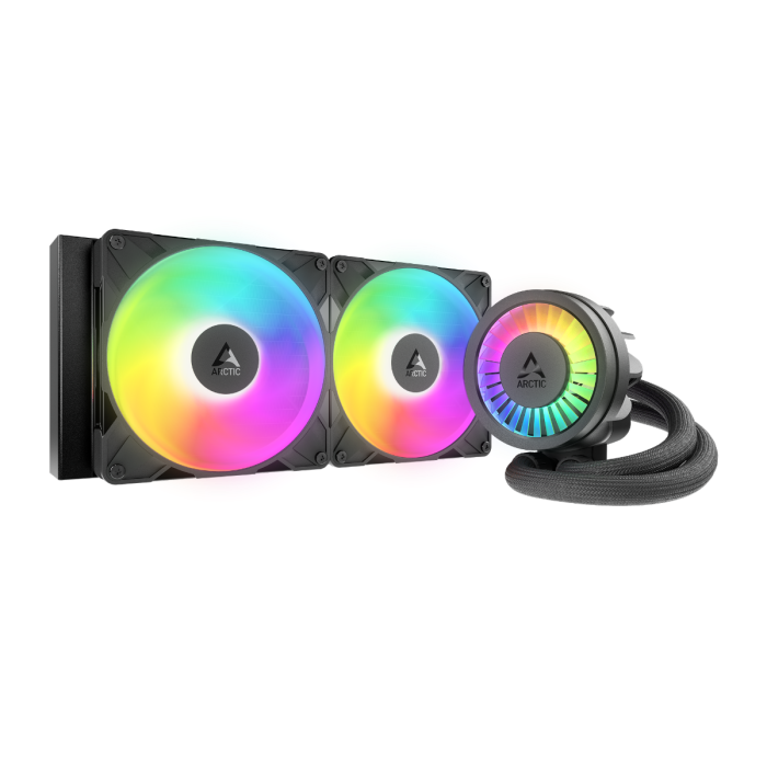 ARCTIC LIQUID FREEZER III PRO 280mm A-RGB vodno hlajenje za INTEL/AMD procesorje (črn)