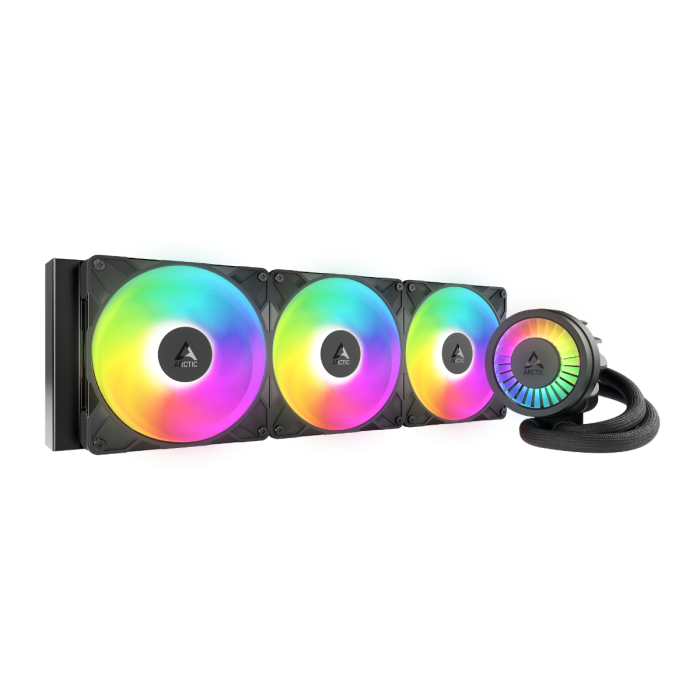ARCTIC LIQUID FREEZER III PRO 420mm A-RGB vodno hlajenje za INTEL/AMD procesorje (črn)