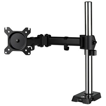 Arctic monitor mount Z1 (Gen 3) with USB 2.0 hub - matt black AEMNT00052A