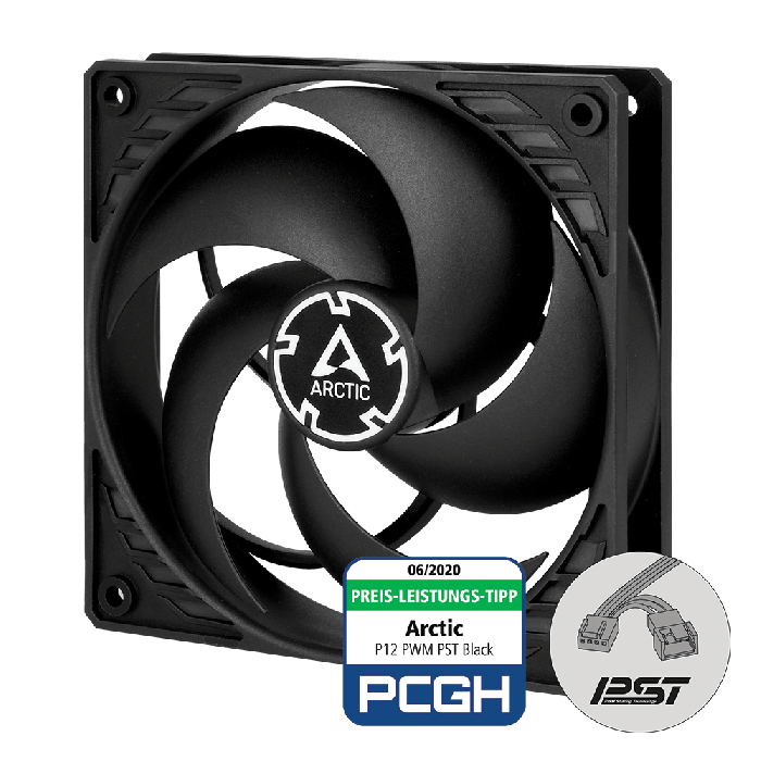 ARCTIC P12 PWM PST 120mm 4-pin ventilator
