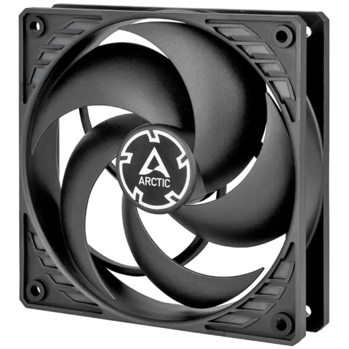 Arctic P12 PWM PST 120x120x25, case fan (black, pack of 5)