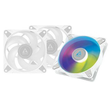 Arctic P12 PWM PST A-RGB fan, white - 120mm, pack of 3 ACFAN00258A