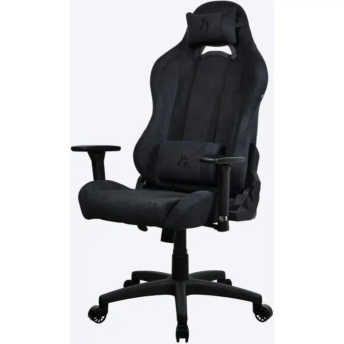 Arozzi Torretta Gaming Stuhl, Supersoft Stoff - schwarz-TORRETTA-SPSF-PBK