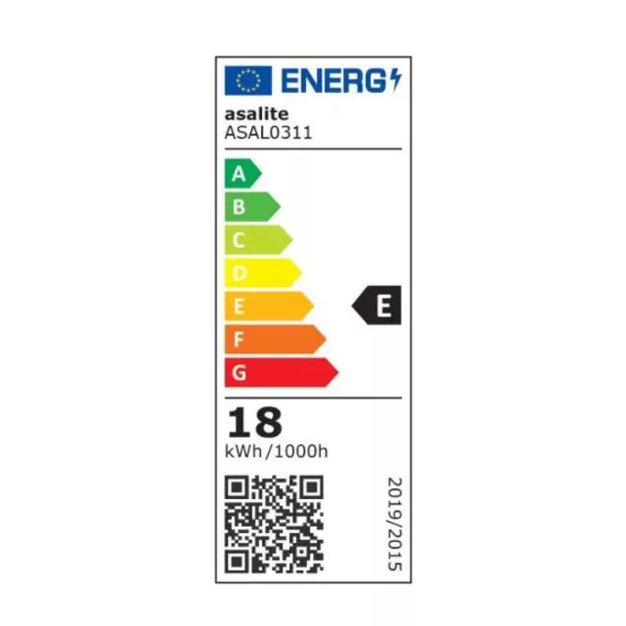 ASALITE LED bulb A65 E27 - 18W, 4000K, 2000 lumens