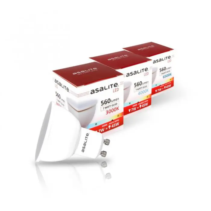 ASALITE LED bulb GU10 5W 6500K 410lm