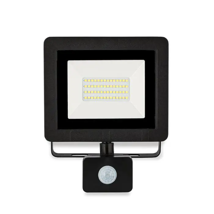 ASALITE LED reflector 30W 6500K, 2400Lm + sensor